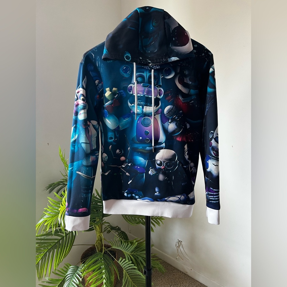 Five Nights at Freddy’s (FNAF) Hoodie - Size S - Pre-owned.